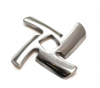 Нож мясорубки BRAUN, Elenberg, VITEK, Panasonic MK-G20/30/38/8710 (посадка 9мм)